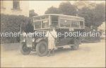 Fotokarte &#8211; Salzburg Autobus &#8211; um 1930