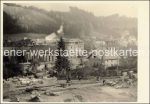 Foto &#8211; Feldkirch Fliegerangriff Schaden &#8211; um 1945 &#8211; 12,9 x 8,8 cm