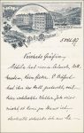 Feldkirch Stella Matutina &#8211; Briefbogen &#8211; 1897