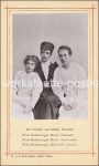 Maria Theresia Maria Annunciata und Elisabeth Amalia &#8211; Foto auf Karton Atelier Adele &#8211; um 1885 &#8211; 6&#215;8,3 cm