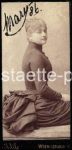 Mary Vetsera &#8211; CDV Adele &#8211; um 1885 &#8211; Miniformat 4&#215;7,7 cm