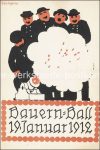 Bauern-Ball &#8211; sig. Baumgärtel &#8211; 1912