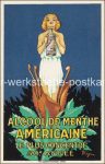 Alcool de Menthe &#8211; sig. Tregin &#8211; um 1925