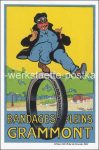 Paris Grammont Reifen &#8211; signiert &#8211; um 1920