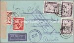 LP Brief Wien nach Chile retour &#8211; 19.1.1948
