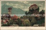 Lot 90 AK Südtirol, Italien einige Schlösser mit Lithos ua. Zeno Diemer &#8211; 1900/1960 &#8211; color/sw