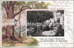 Prägekarte &#8211; Ruckerlberg &#8211; Restaurant zur Schweizerhalle &#8211; 1903