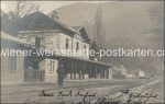 Fotokarte &#8211; Oed Waldegg Bahnhof &#8211; 1914