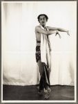 4 Fotos Raden Mas Jodjana Javaianischer Tänzer + Broschüre &#8211; um 1930