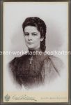 Kaiserin Elisabeth &#8211; Kabinettfoto Carl Pietzner &#8211; um 1890