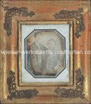 Daguerreotypien 1845/1850 &#8211; 2 Stück Porträts 7,5&#215;6/6,5x5cm