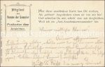 Mitglied des Vereines der Sammler von Postkarten ohne Ansicht &#8211; um 1900