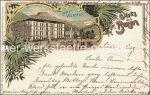 Litho &#8211; Bozen Hotel Victoria &#8211; 1910