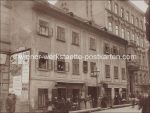 Wien IV Neugasse um 1890 &#8211; Foto ca 17 x 23 cm auf Karton &#8211; Fotograf Peter Barf &#8211; Foto beschnitten