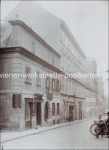 Wien VII Kirchberggasse um 1890 &#8211; Foto 22,7 x 16,5 cm auf Karton &#8211; Fotograf Josef Hutterer
