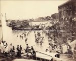 Indien Kalkutta um 1880 &#8211; 3 Fotos Singhalese Fishermen Foto Skeen &#8211; Lahore Foto Samuel Bourne ca 22 x 28 cm