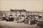 Photographen New Brighton &#8211; the Sands um 1890 &#8211; Foto ca 19 x 29 cm auf Karton