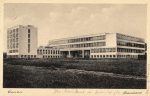 Fotokarte &#8211; Bauhausneubau Dessau &#8211; 1929