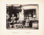 W. Hammerschmidt, Marchand de riz/Marchand d´huile on Caire &#8211; Albumin auf Originalkarton &#8211; 21,5&#215;27 cm &#8211; um 1865