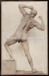 15 Fotos Männer Modellakte &#8211; diverse Formate &#8211; um 1930