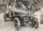 3 Fotos Mussolini Sportwagen Motorrad Delegation Schuschnigg &#8211; diverse Formate &#8211; um 1925/1936