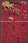 Buch Einband Raphael Kirchner &#8211; Geschichte der Wiener Revolution 1848 &#8211; 1898