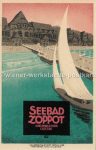 Seebad Zoppot &#8211; sig. Bernhard &#8211; um 1930