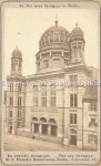 CDV &#8211; Berlin Synagoge &#8211; um 1870