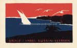 Litho &#8211; Cigale Insel Lussin &#8211; 1925