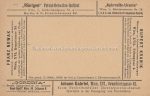 Inserentenpostkarte Wien 5 Heller &#8211; um 1900