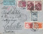 Baden nach Calcutta Indien &#8211; 1936