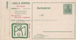 Inserentenkartenbrief Serie l Mannheim &#8211; um 1906