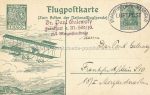 Flugpost &#8211; Frankfurt Wiesbaden &#8211; 1 Mark &#8211; 1912