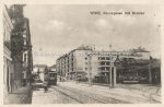 Wien Kreuzgasse mit Remise Tramway &#8211; um 1910