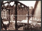Foto Wien Einweihung Mozartdenkmal 1896 &#8211; Albertinerplatz mit Kaiser Franz Josef und Lueger &#8211; 20&#215;26 cm