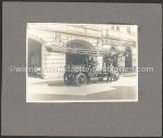 2 Amateurfotos &#8211; Wien Feuerwehr Neubau um 1910 &#8211; Fotos auf Karton &#8211; 7&#215;11 cm
