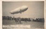 Fotokarte &#8211; Flug Zeppelin Schwaben &#8211; um 1910