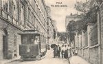 Pola via della specola Tramway &#8211; 1909