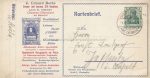 Inserentenkartenbrief &#8211; Serie l Chemnitz &#8211; um 1907