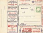 Inserentenkartenbrief &#8211; Serie Xl München &#8211; Bayern &#8211; um 1907
