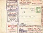Inserentenkartenbrief &#8211; Serie Vlll München &#8211; Bayern &#8211; um 1907