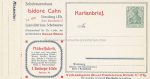 Inserentenkartenbrief &#8211; Serie l Strassburg &#8211; um 1907