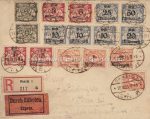 Reko-Expressbrief &#8211; Danzig nach Wien &#8211; 1923