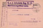 Lot 800 Belege &#8211; 1. WK, Feldpost, Österreich mit Marine &#8211; 1914/1918