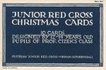 Set 10 AK Red Cross &#8211; Prof. Cizek &#8211; mit Umschlag &#8211; um 1935 &#8211; color