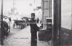 Fotokarte &#8211; Wien Straßenleben Postbote &#8211; um 1910