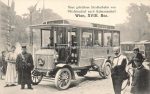 Wien XVlll &#8211; geleislose Straßenbahn &#8211; um 1910