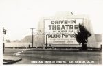 Brookwell Photo &#8211; Drive in Theatre Los Angeles &#8211; um 1940