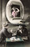 Set 6 AK Kartenspielerinnen GG.Co #1441/1-6 &#8211; um 1915