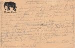 Ganzsache &#8211; Brixen Elefant &#8211; 1898